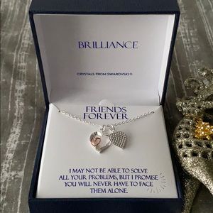 Brilliance “Friends Forever” Swarovski Necklace